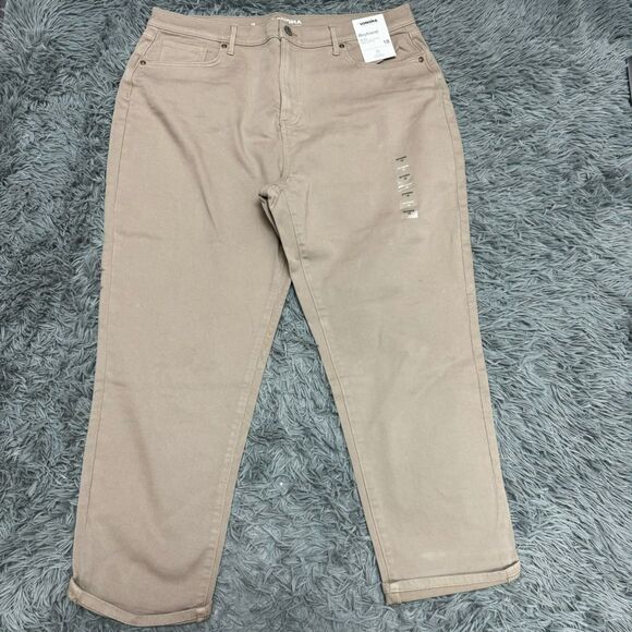 Sonoma Goods for Life Khaki Color Pants Size 18 NWT - Picture 1 of 9